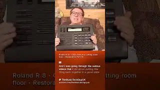Roland R 8 &mdash; Клипы с пола монтажной &mdash; Реставрация, часть 10
