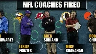 Five NFL coaches fired at end of season