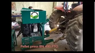 Пресс для гранул Bonsai BN 400 PTO, Канада, Торонто, производство кормов для домашнего скота,