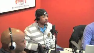Rashied Davis in Studio with Jarrett Payton