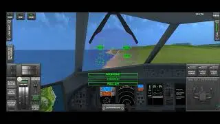 My new video with my private plan its getting well in landing 🛬😁#turbopropflightsimulator 