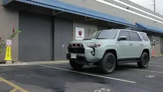 2021 4Runner TRD Pro Lunar Rock Westcott Lift on Advan RGD2 Cooper STT Pro 285 AlphaRex Luxx Baja