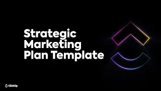 Template TV | Strategic Marketing Plan Template