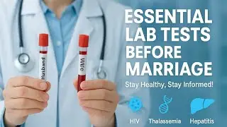 The Pre-Marriage Medical Tests You Didn't Know About #labtest