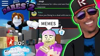 ROBLOX/DARES #2 funny moments (memes)