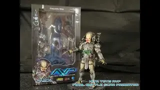 Hiya Toys AVP Final Battle Scar Predator Review