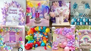 🎈PartyDecoration Idea For Kids Birthday/Kids Birthday Decoration/Party Decoration/Balloon Decoration
