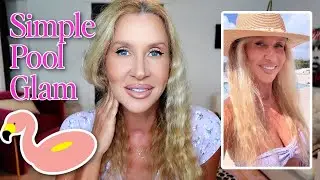5 Minute Poolside Glam Makeup Routine