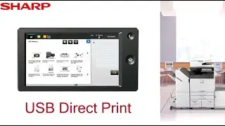 SHARP MFP - USB Direct Print