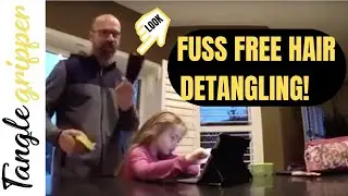How to Detangle kids Hair Quick With No Fuss,NO Pain