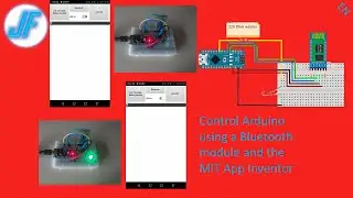How to control an Arduino using a Bluetooth module and a smartphone (HC-05 and MIT App Inventor 2)