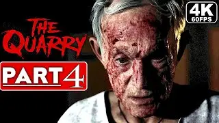 THE QUARRY Gameplay Walkthrough Part 4 [4K 60FPS PC ULTRA] -  No Commentary (FULL GAME)