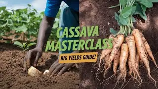 Cassava Planting Masterclass: Step-by-Step Guide for Big Yields!