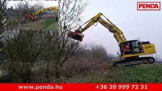 Agrimaster TF erdészeti hidraulikus szárzúzó fej