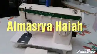 ريفيو عن ماكينة الخياطة #سنجر المنزلية متعددة الاستخدامات👍