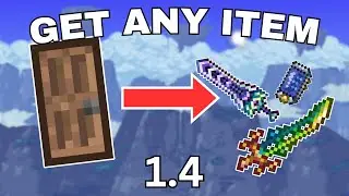How to get ANY item in Terraria.. (Door Transmutation)