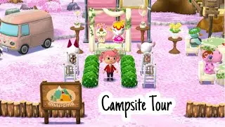 Decorating Campsite Lottie's Wedding Expo (Speed Build) | Animal Crossing Pocket Camp