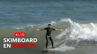 SKIMBOARD en DIRECTO🏝️ Olas Veraniegas en el Bombo Beach🌊