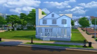 Classic Cottage Shell Time Lapse #sims4 #timelapse