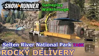 SnowRunner - Rocky Delivery | Selten River National Park, Washington (Task) | Phase 16