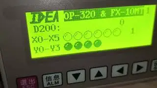 Объявление продаётся ПЛК OP-320 & FX-10MT аналог FX2N и OP-320 в одном корпусе