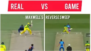 MAXWELL'S REVERSE SWEEP SHOT 😍 || Real Cricket&trade; 22 || #rc22 #gaming #vkcgamingelite