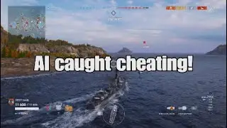 WoWsLegends | Cheating Caught On Video - Turret Flip Hack!