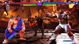 E.Honda vs Zangief (Hardest) Street Fighter 6.| Epic Battle  #sf6