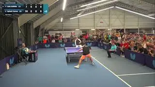 2024 FIR Racketlon World Championships Men's Final - Griffiths (GBR) vs Ternon (FRA)