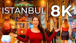 🍑🔥 Istanbul Travel 8K Video Ultra HD HDR 60FPS (T&uuml;rkiye) 🇹🇷 Tour -  [8K Ultra HD/60fps]