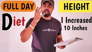 HEIGHT INCREASE Full Day Diet Plan ( 110 % Results ) | Low Budget Foods