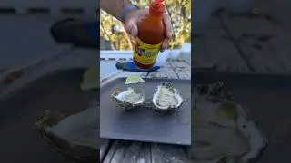 Valentina Hot Sauce and Oysters? #rawoysters #hotsauce #valentina