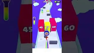 Layer Man 3D|ASMR Gameplay ios,Android Walkthrough Pro Game Mobile(Level Up Big Head Man)#layerman3d