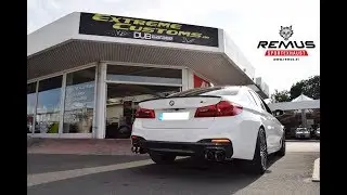 BMW 540i G30 REMUS Sportauspuff 088017 1500  M540 Auspuff Exhaust