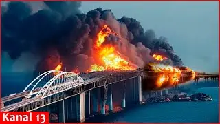 Crimea bridge strikes: Rail link in danger as fuel lifeline faces collapse