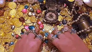Asmr Treasures: Tapping And Rummaging For Gems #asmrfastandaggressive #asmrgems #asmrtapping
