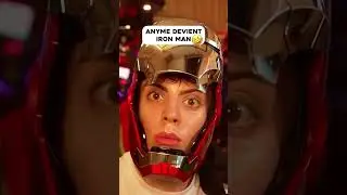 Anyme essaie le masque d'Iron Man 🤣 #anyme #anyme023 #viral