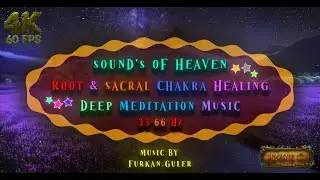Root & Sacral Chakra Healing | 33-66 Hz Deep Meditation Music #meditationmusic #youtubemusıc