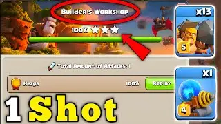 1 Shot builder's workshop in clan capital 2025