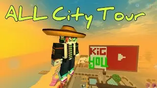 🎥 School Party Craft City Tour | Full Fun & Creativity🏙️ Mini City Made at School Party | Craft Tour