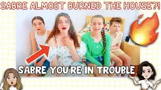 Sabre is scared she will accidentally BURN down the Norris Nuts HOUSE, here&rsquo;s why&hellip;