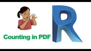 Revit count item in PDF drawing