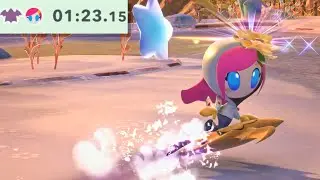 FR Mount Amberfalls | Shadow Star in 1:23.15 | Kirby Air Riders