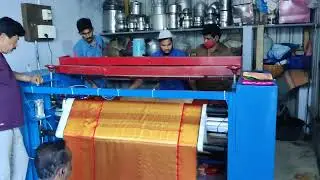 fully automatic saree polishing mechine 9581439742(4)