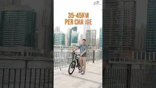 Hitting the streets of Dubai with the LUCKY LIANG DS01 Mountain E-Bike! 🚴&zwj;♂️🏙️