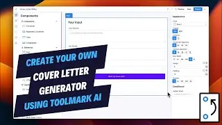 Create Your Own AI-Powered Cover Letter Generator with Toolmark AI
