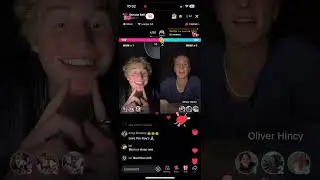 Ollie Hincy and Dossan Bell TikTok live // July 21, 2024