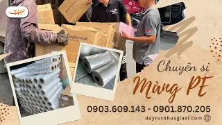 Tổng kho sỉ m&agrave;ng PE quấn h&agrave;ng trong suốt dai bền gi&aacute; gốc