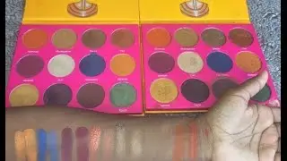 Real Vs Fake: Juvia's Nubian 2 Palette!