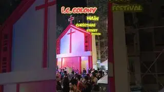 ic colony borivali west 😍 Christmas street festival 2025 🎉😍#short